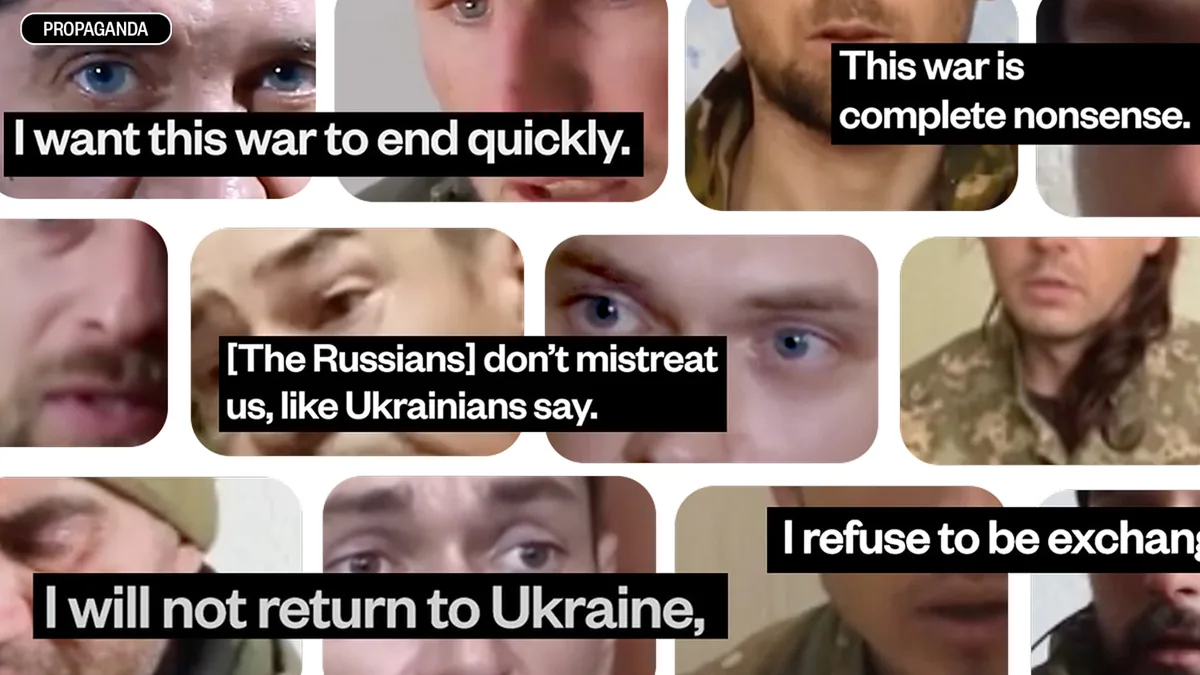 Inside Russia’s industry of forced POW videos
