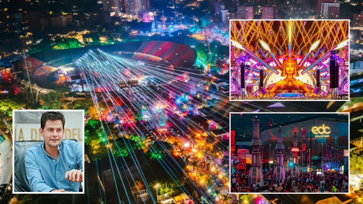 Secretario de Seguridad de Medellín Manuel Villa, se refirió a las dos muertes de extranjeros que asistieron al festival de música electrónica EDC: “El consumo irresponsable de la droga de muchos”