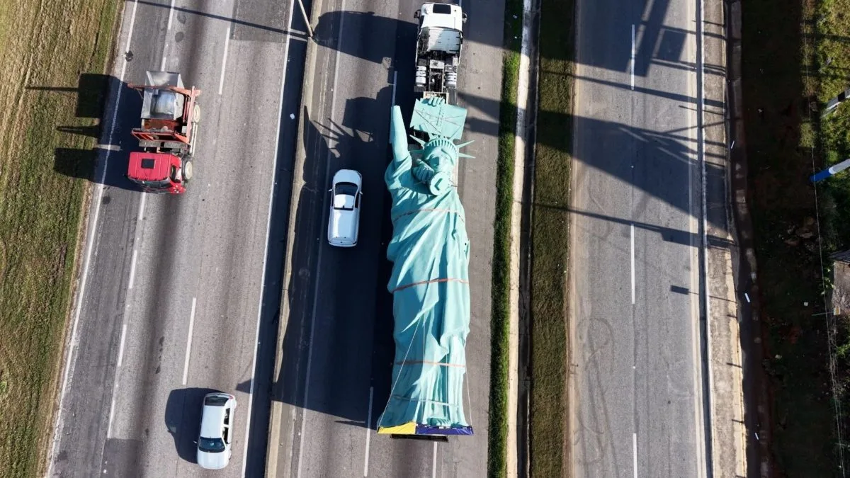 Onde fica megaloja Havan que receberá Estátua da Liberdade; cidade ganhará 200 empregos e monumento de 24 metos e 8 toneladas após viagem 1,4 mil km e 4 estados