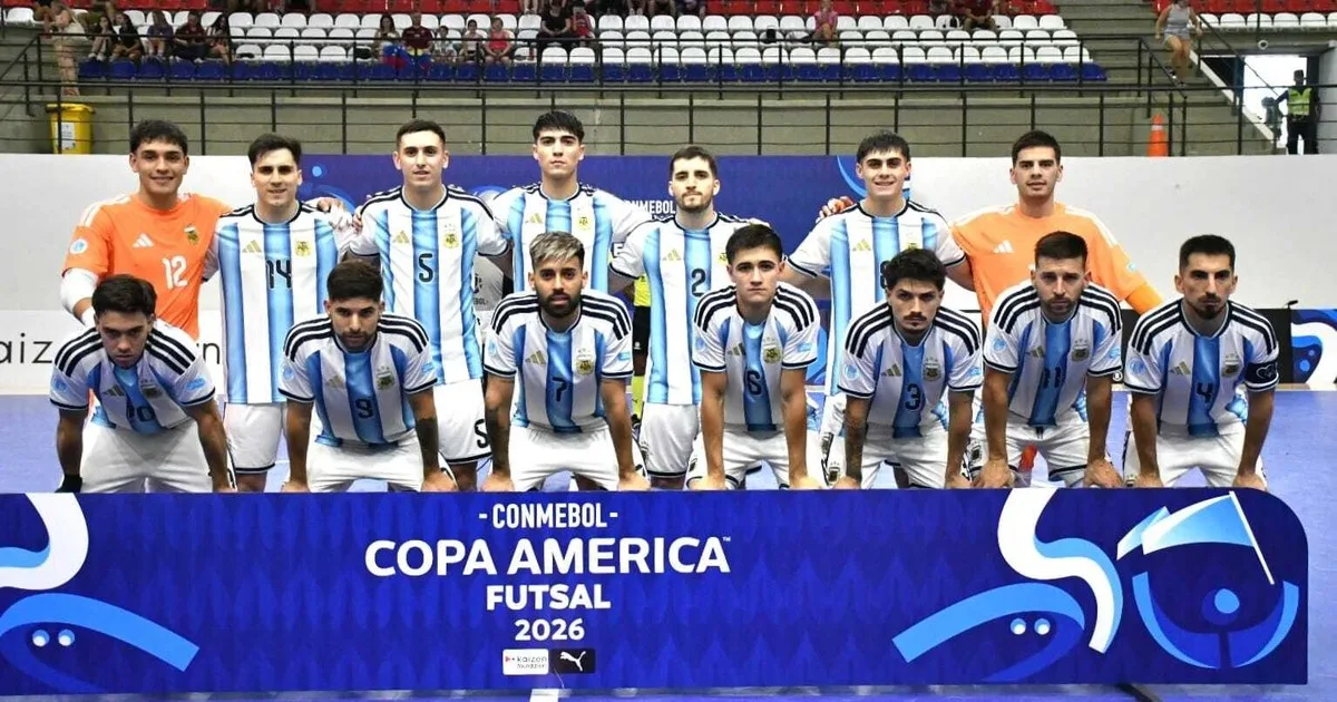 Se sorteó la Finalíssima de futsal: Argentina jugará el clásico ante Brasil