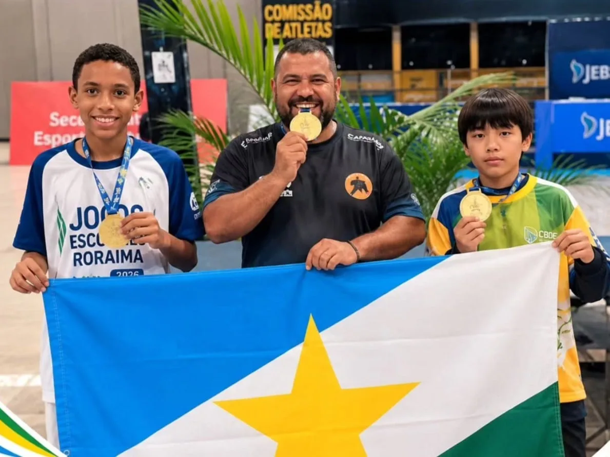 Roraima conquista primeiras medalhas nos Jogos Escolares Brasileiros Sub-14