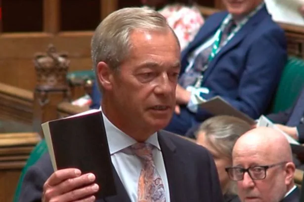 Nigel Farage heckled as he returns to Parliament after Clacton by-election