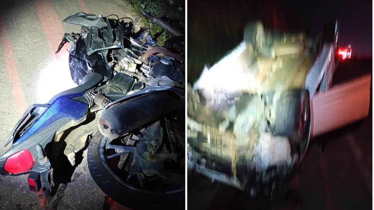Motociclista na contramão morre em colisão com carro em Cachoeiro