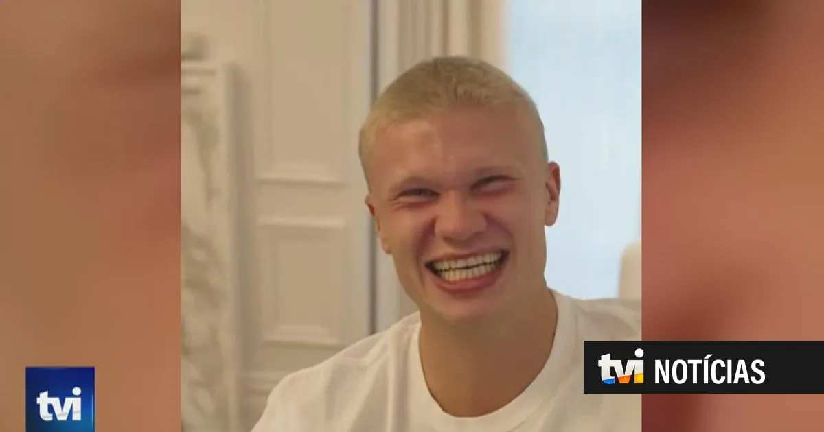 Adeus, viking: novo visual de Haaland está a dar que falar