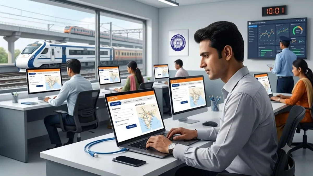 IRCTC to upgrade ticket booking system to reduce disruptions during peak hours