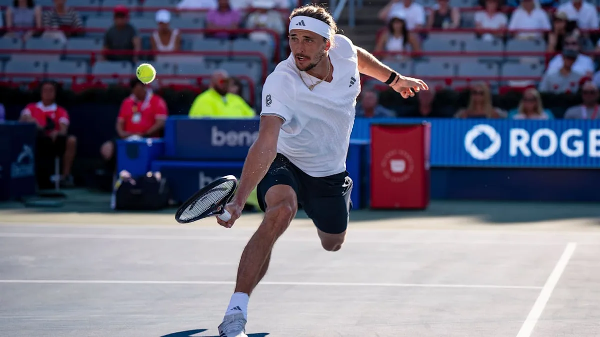 Pizza für die Ballkinder - So erobert Zverev Amerika