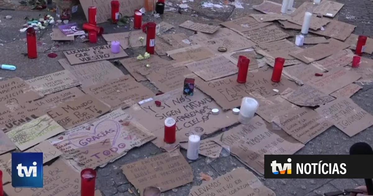 "Maricarmen representou a luta do fraco contra o poderoso". Manifestantes recordam idosa que fez os espanhóis sair à rua