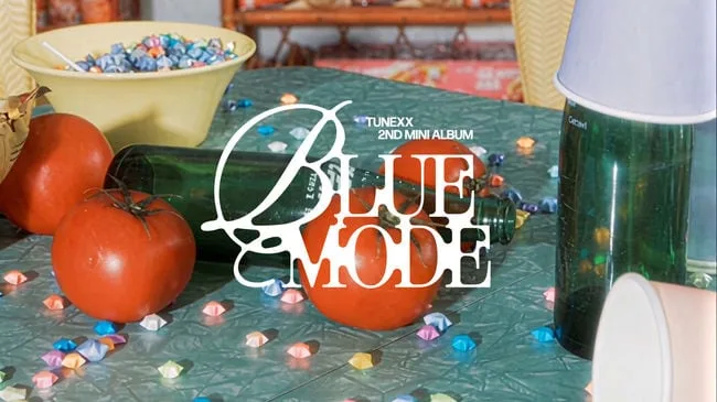 튜넥스, 섹시 무드 완성…'BLUE MODE' 하라메 공개