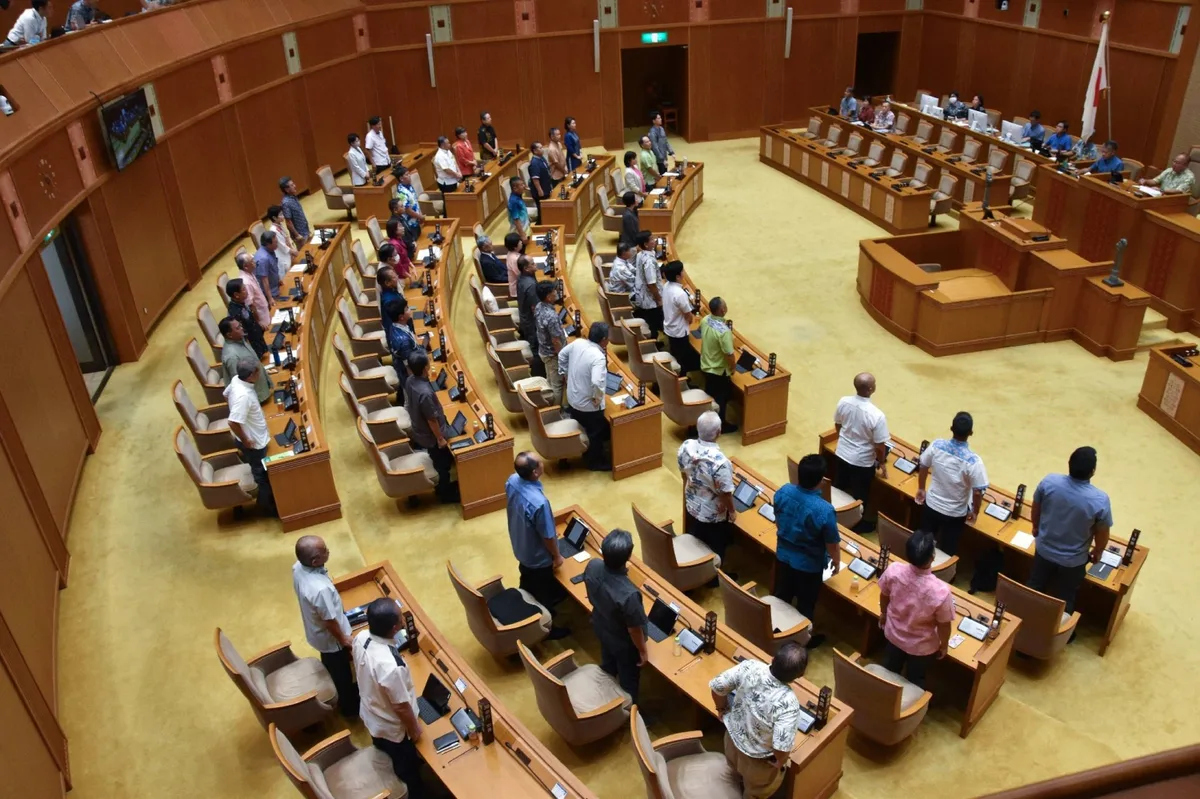 Okinawa resolution calls for revision of U.S. forces pact after murder