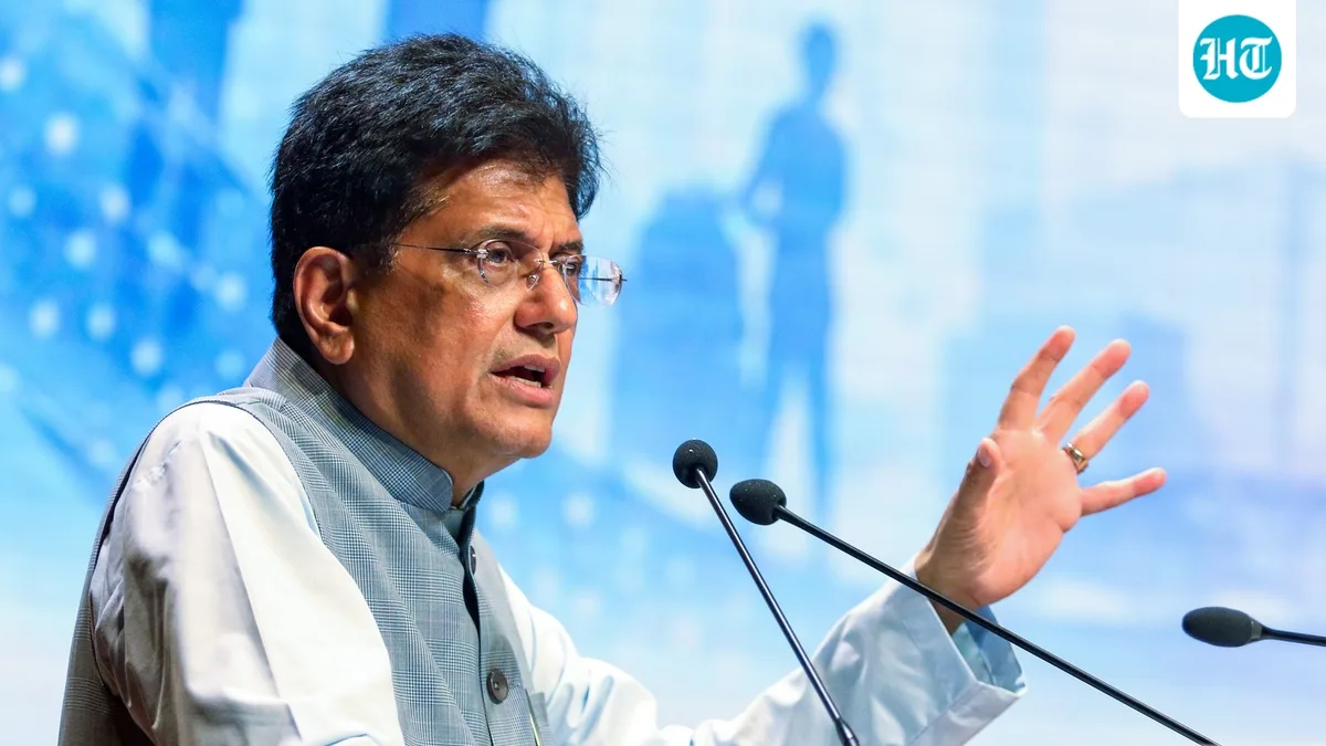 ‘Few jobless people call themselves economists’: Piyush Goyal jibes at Oppn, critics over ‘wrong GDP’ remark