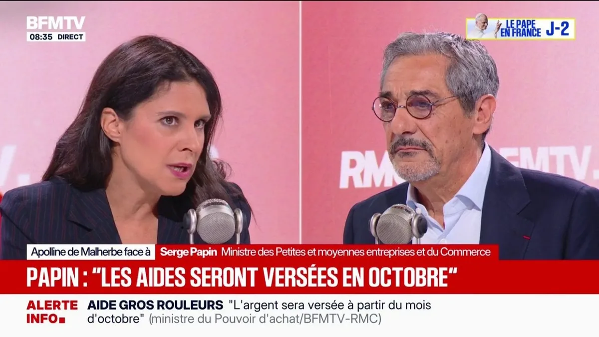 "On ne va pas recréer de la dette": Serge Papin s'oppose au bloquage des prix du carburant