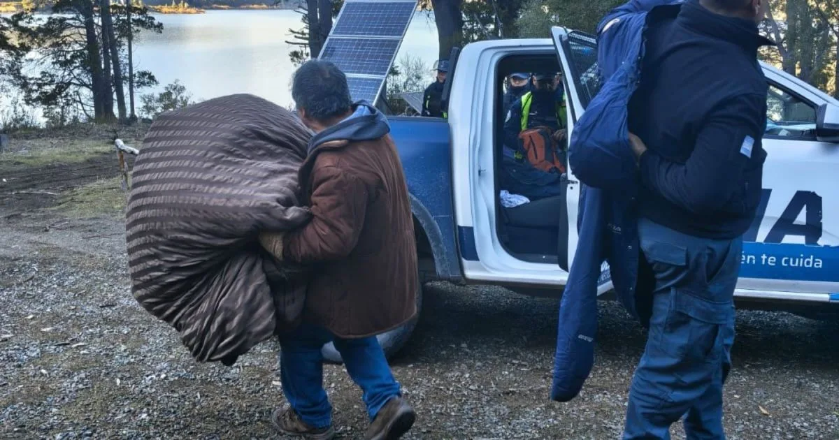 Operativo en la Ruta 40: desalojaron a una comunidad mapuche en Villa La Angostura