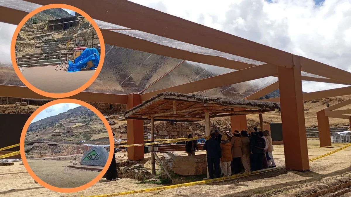 Retiraron estructuras de Chavín de Huántar tras intervención fiscal y no se realizó evento en el sitio Patrimonio Mundial de la Unesco