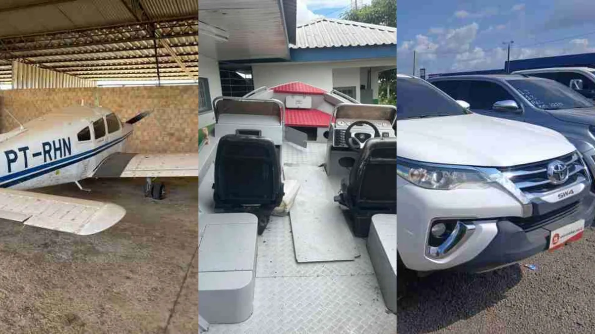 Avião, lancha, carros e motos: Leilão do TJ oferta 19 lotes de R$ 2,6 mil a R$ 229,7 mil