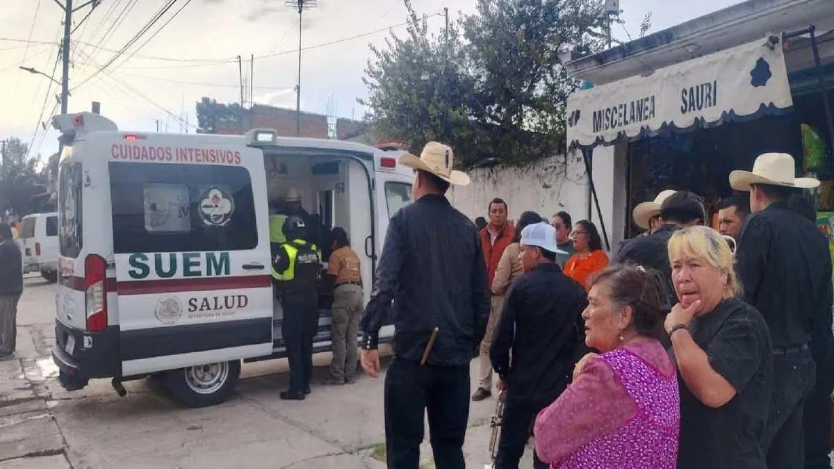 Explosión de pirotecnia deja cinco personas heridas en Aculco, Edomex antes de las fiestas patrias