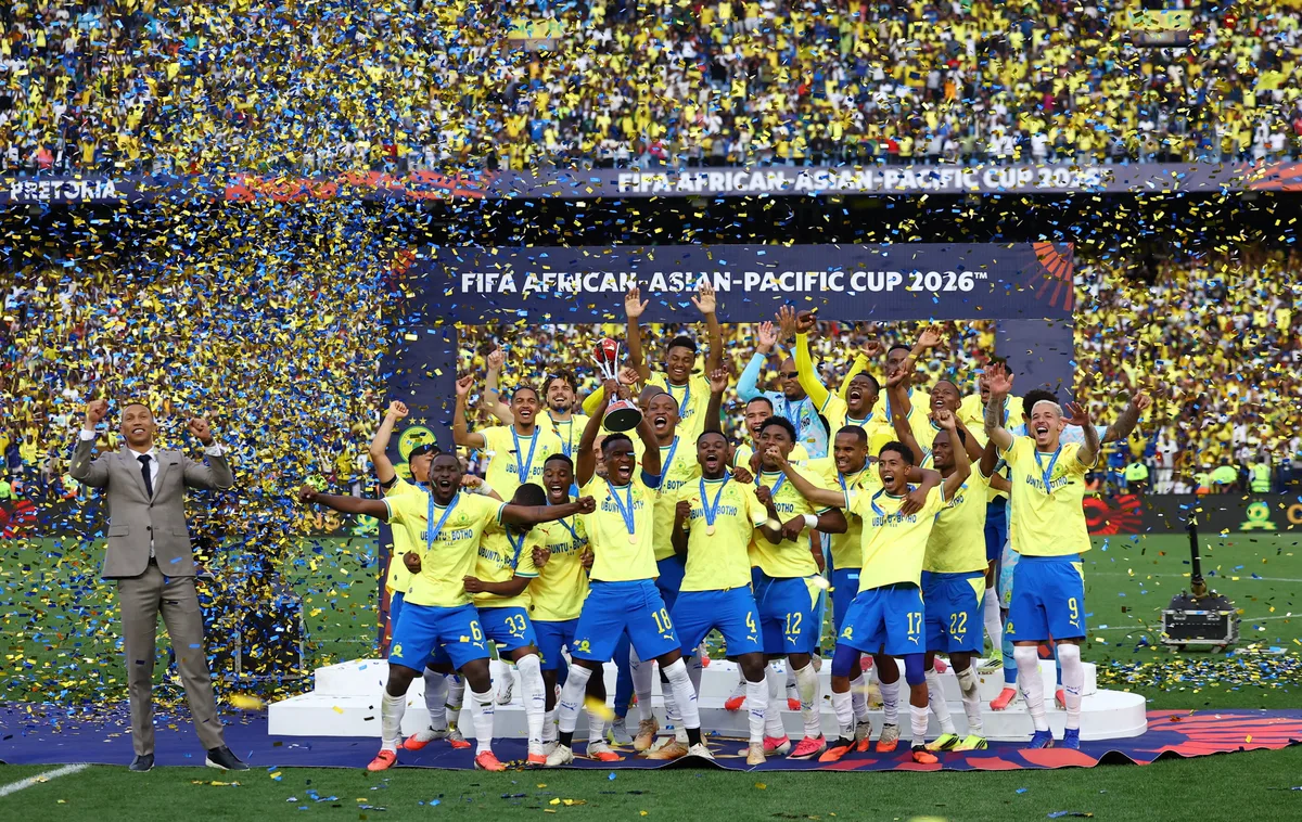 Arthur Sales vibra com vitória do Mamelodi e sonha com rival brasileiro na Copa Intercontinental