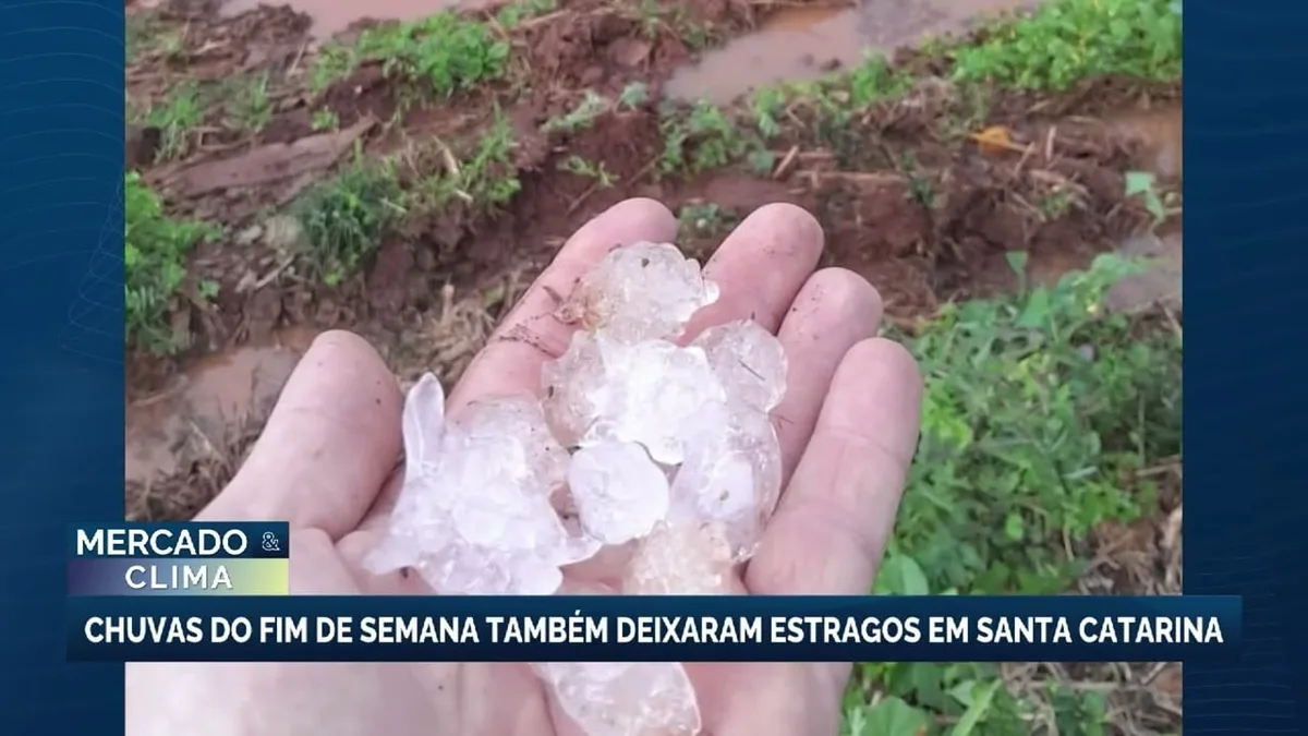Chuvas intensas causam estragos e emergências em Santa Catarina e Rio Grande do Sul