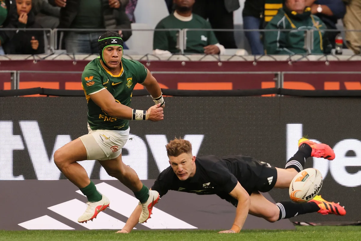 Serie igualada: los Springboks se impusieron en el partido número 100 de una leyenda y con la figura menos pensada