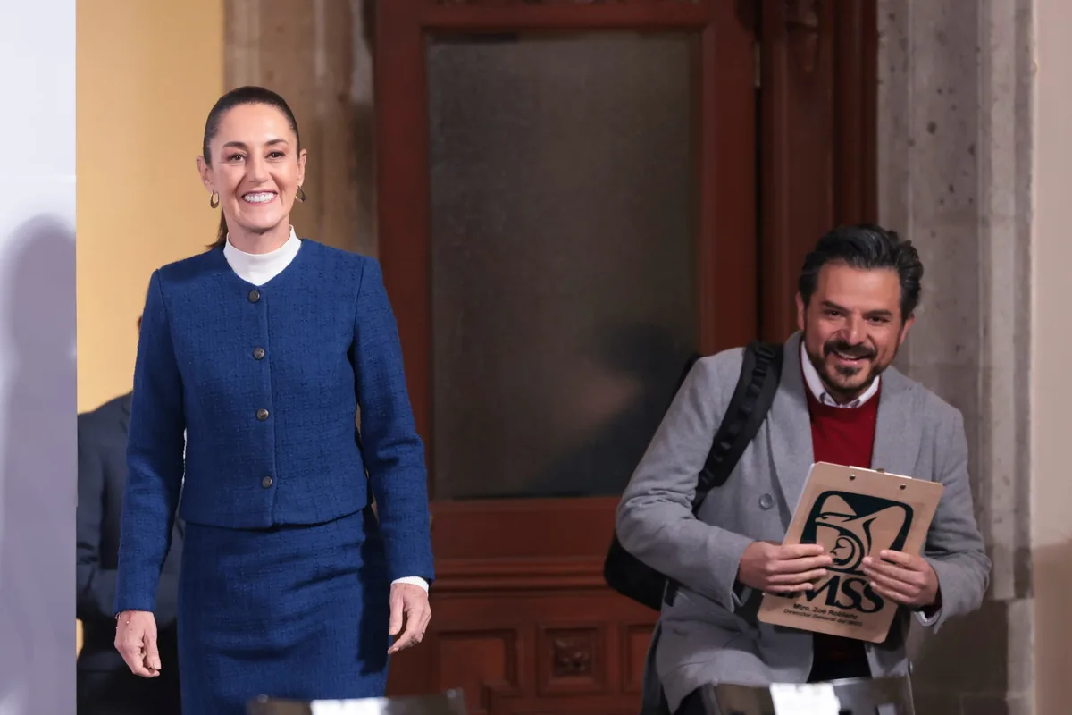 Zoé Robledo va a contrarreloj: Sheinbaum espera plan integral para resolver crisis en IMSS tras negociación fallida con trabajadores