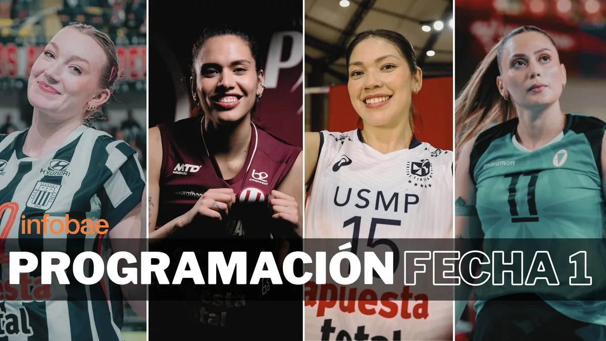 Programación de la fecha 1 de la Liga Peruana de vóley 2026/2027, Fase 1: partidos, horarios y canales TV