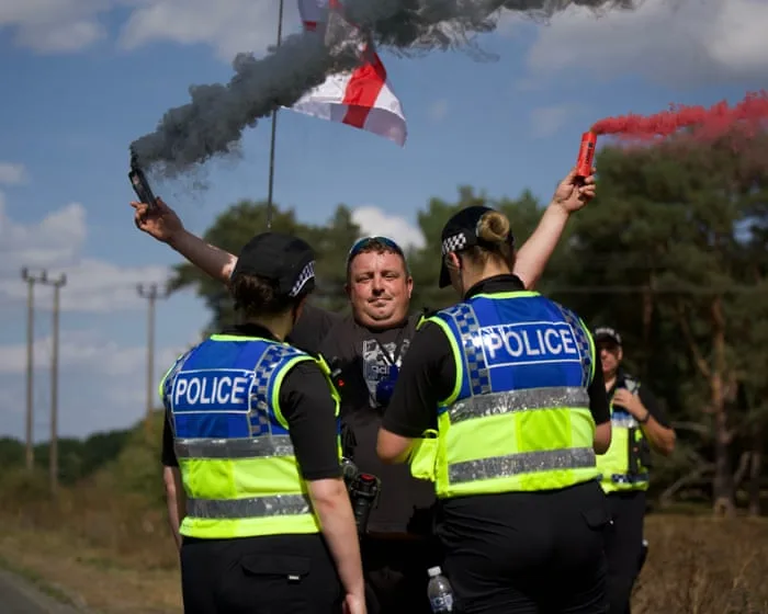 The battle over RAF Barnham: how ominous anti-asylum protests engulfed a small Norfolk town