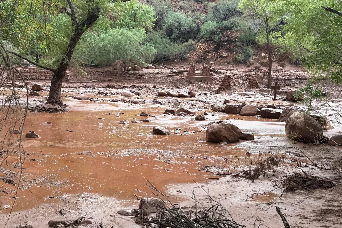 Dans le Grand Canyon, une crue éclair fait au moins un mort et une quinzaine de disparus