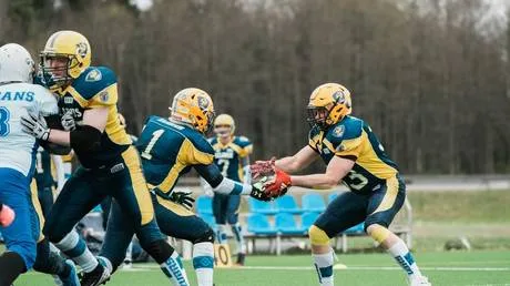 What does American football look like in a country most Americans couldn’t find on a map?
