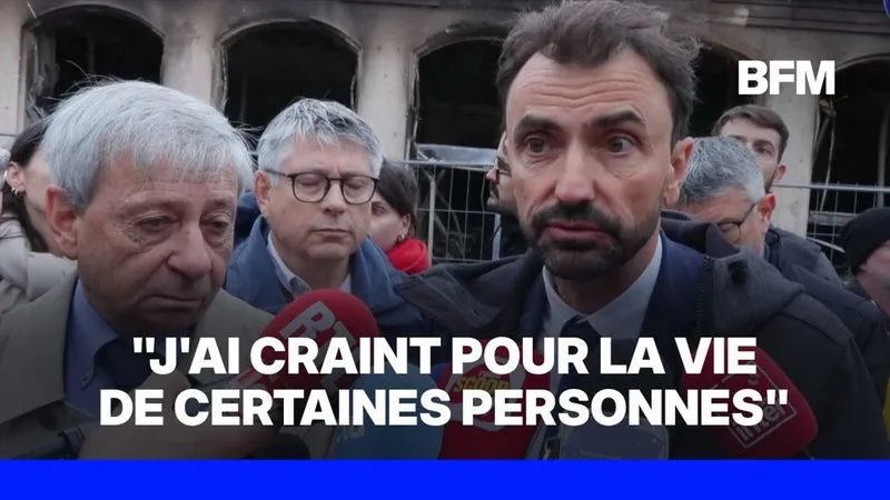 Manifestations du 17 octobre: "Un chaos total" pour Grégory Doucet, maire Écologiste de Lyon