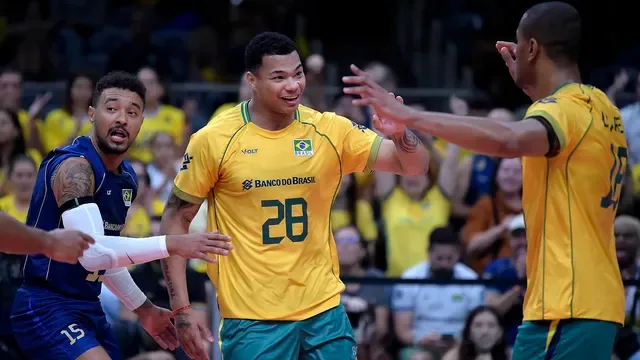 Brasil vence Argentina, conquista Sul-Americano de vôlei e garante vaga em Los Angeles 2028