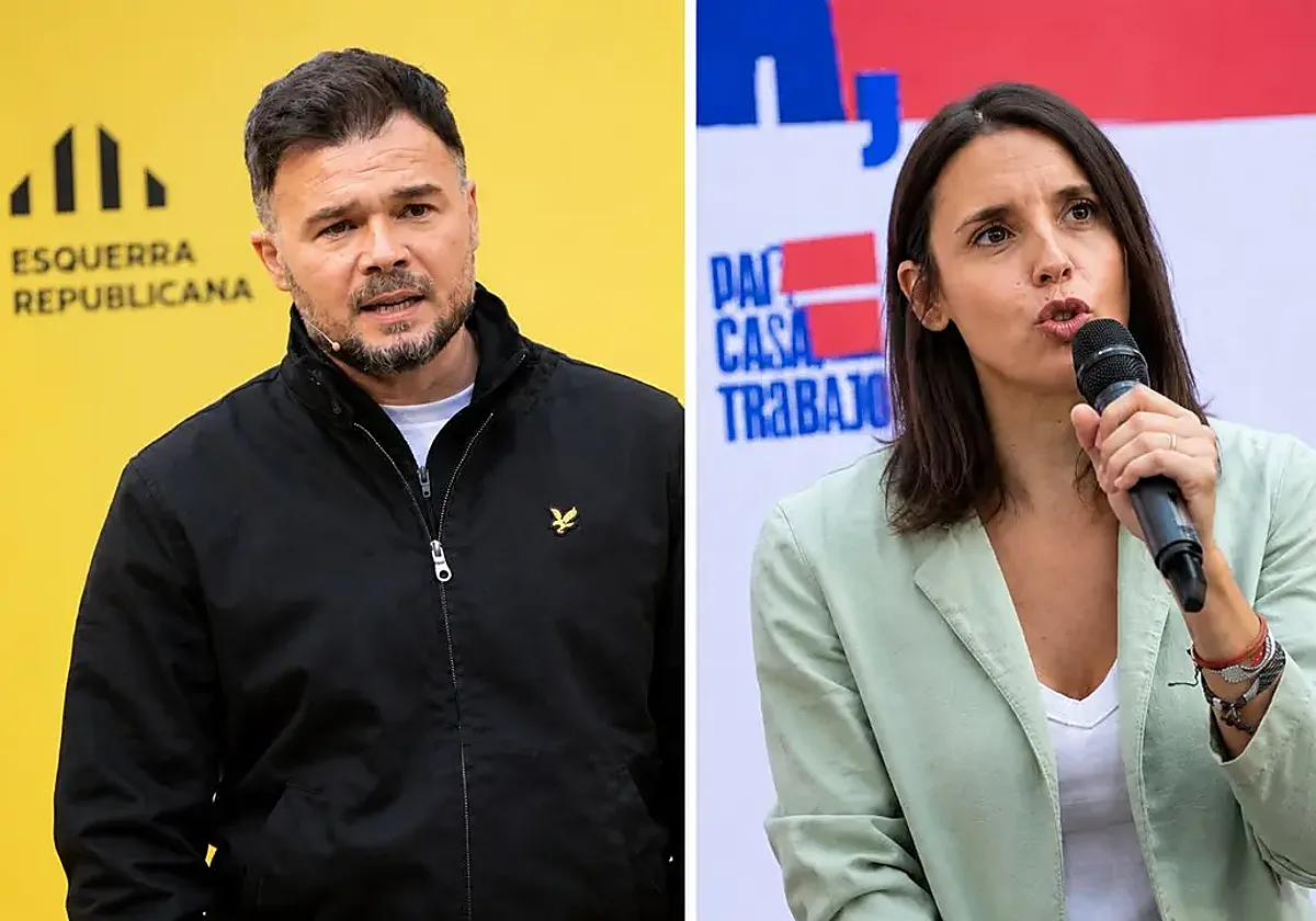 Irene Montero rompe su silencio sobre el pacto con Rufián y manda un mensaje a Colau: «No quiero seguir en el bucle infinito»