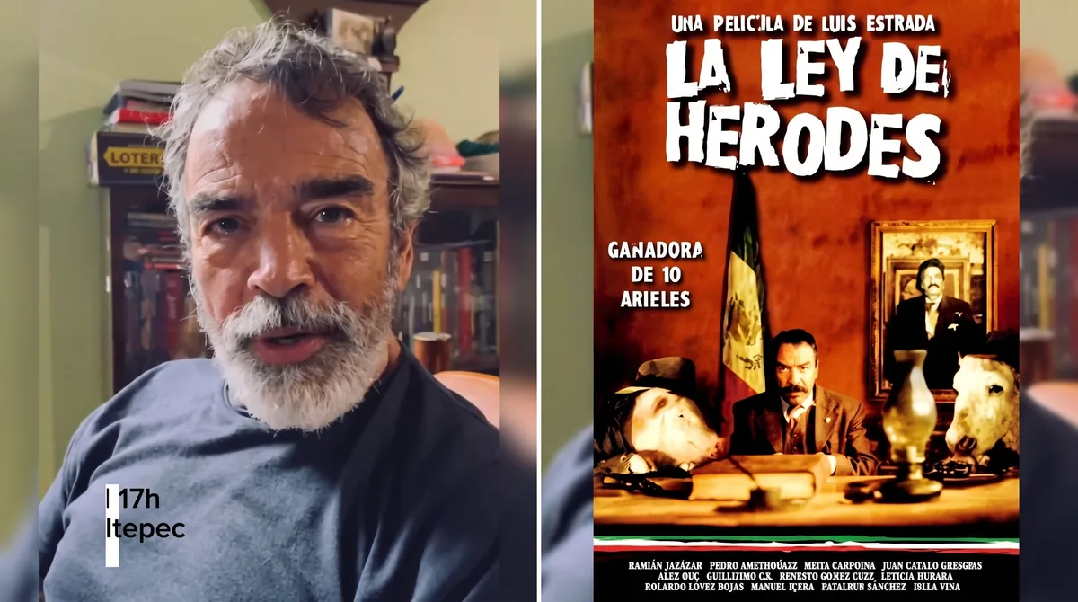 La Cineteca presentará gratis “La ley de Herodes” con charla magistral de Damián Alcazar sobre la cinta