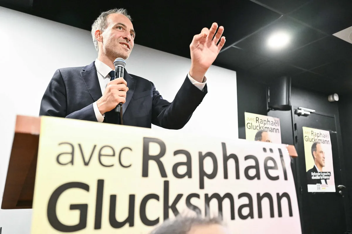 Raphaël Glucksmann, designado como candidato socialdemócrata a las elecciones presidenciales francesas: "Nuestro principal adversario es la extrema derecha"