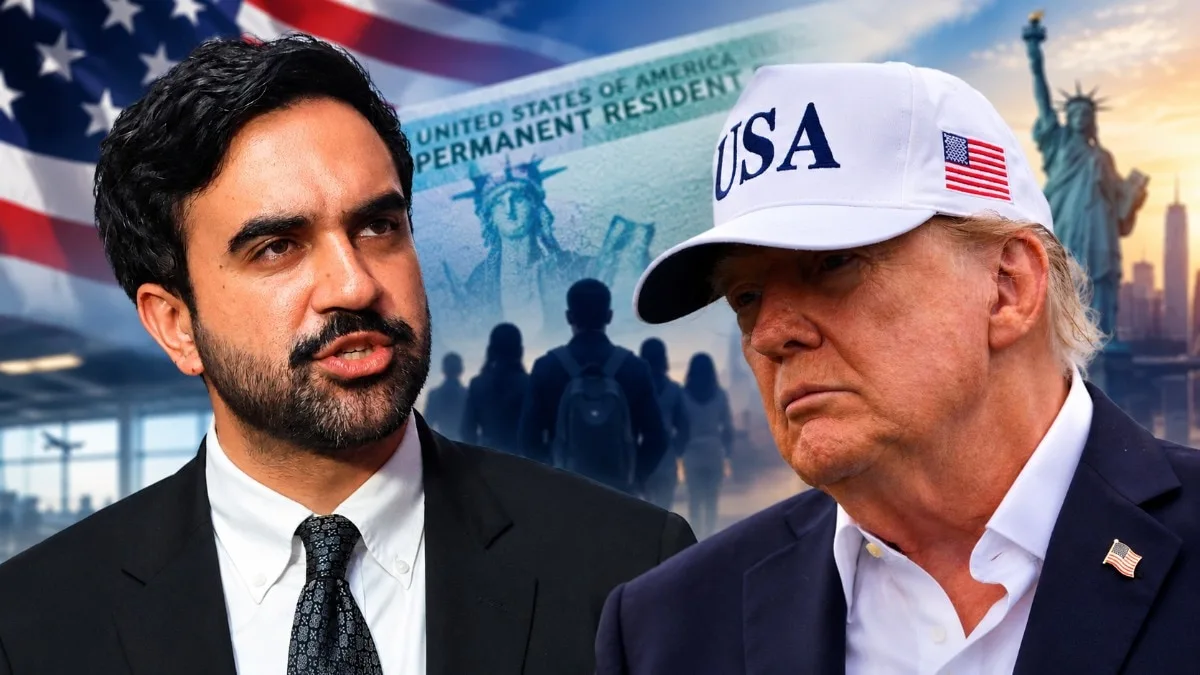 Trump's new Green Card policy challenged by Mamdani, 22 American states