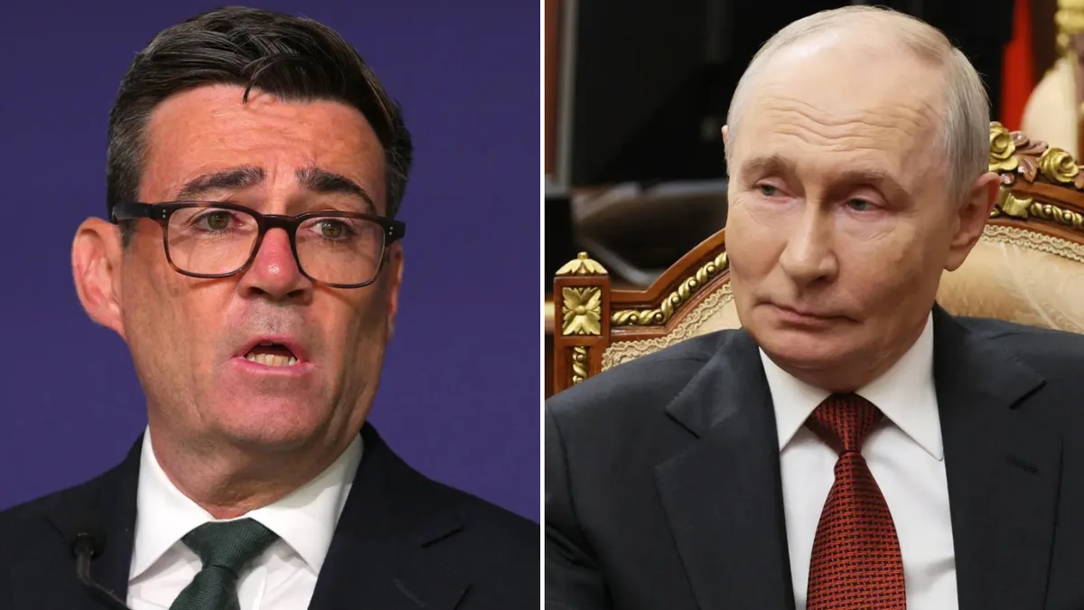 ‘Taking part in Ukraine war’: Russia warns UK after Burnham hands Kyiv ‘secret tech’