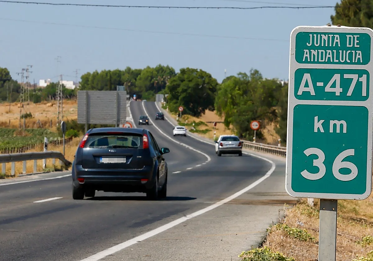 Fomento estudia el 'comportamiento' de la A-471 para actuar contra los atascos