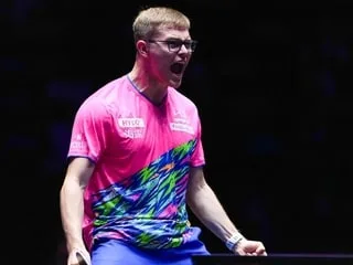 WTT Champions Macao. Alexis Lebrun vient à bout de Benedikt Duda et se qualifie pour les quarts de finale