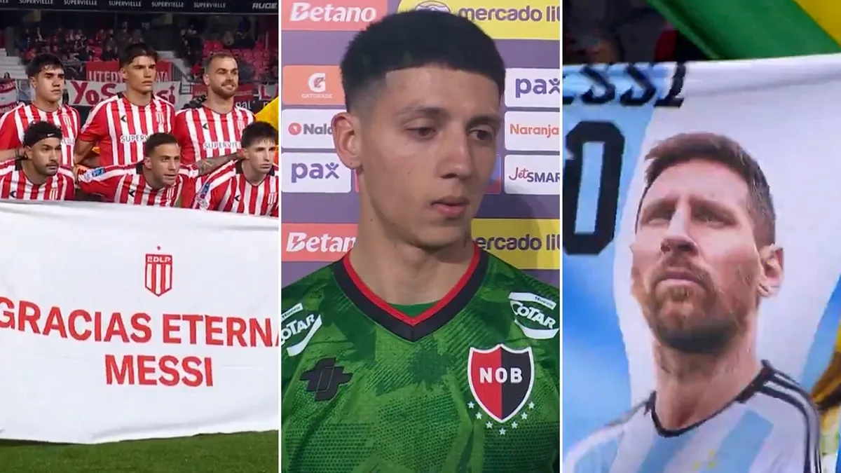 El fútbol argentino homenajeó a Messi en la 7ª fecha del Clausura: la frase del arquero de Newell’s que reavivó el sueño del regreso