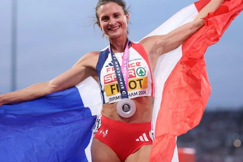 Deux ans après son titre à Rome, Alice Finot décroche la médaille d'argent sur 3 000 m steeple aux Championnats d'Europe