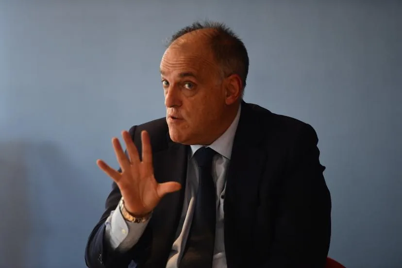 Javier Tebas, le président de la Liga, compare « la méthode » de Real Madrid TV à la propagande nazie de Goebbels