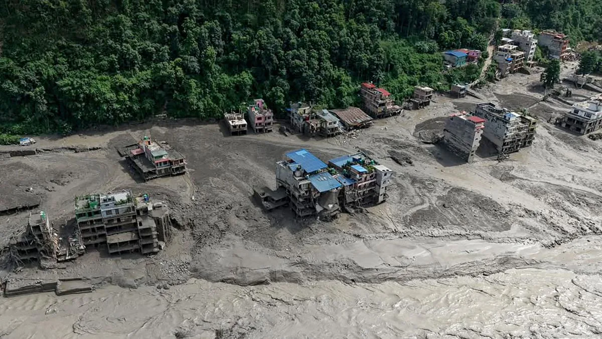 La riada de Nepal castiga un paraíso de montañas