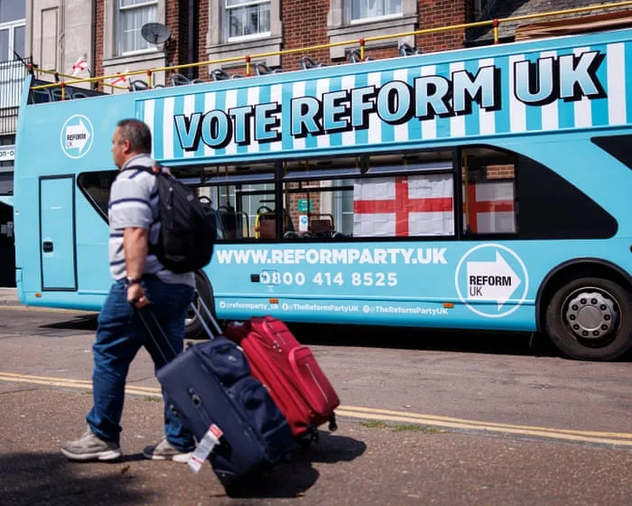 Nigel Farage called us ‘nobodies’ in the Clacton byelection. He seems to treat the town in much the same way | Attieh Fard