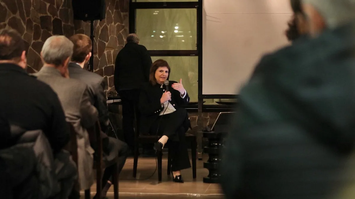 Patricia Bullrich se reunió con empresarios y dejó un mensaje sobre la actividad económica: “Necesitamos más velocidad”
