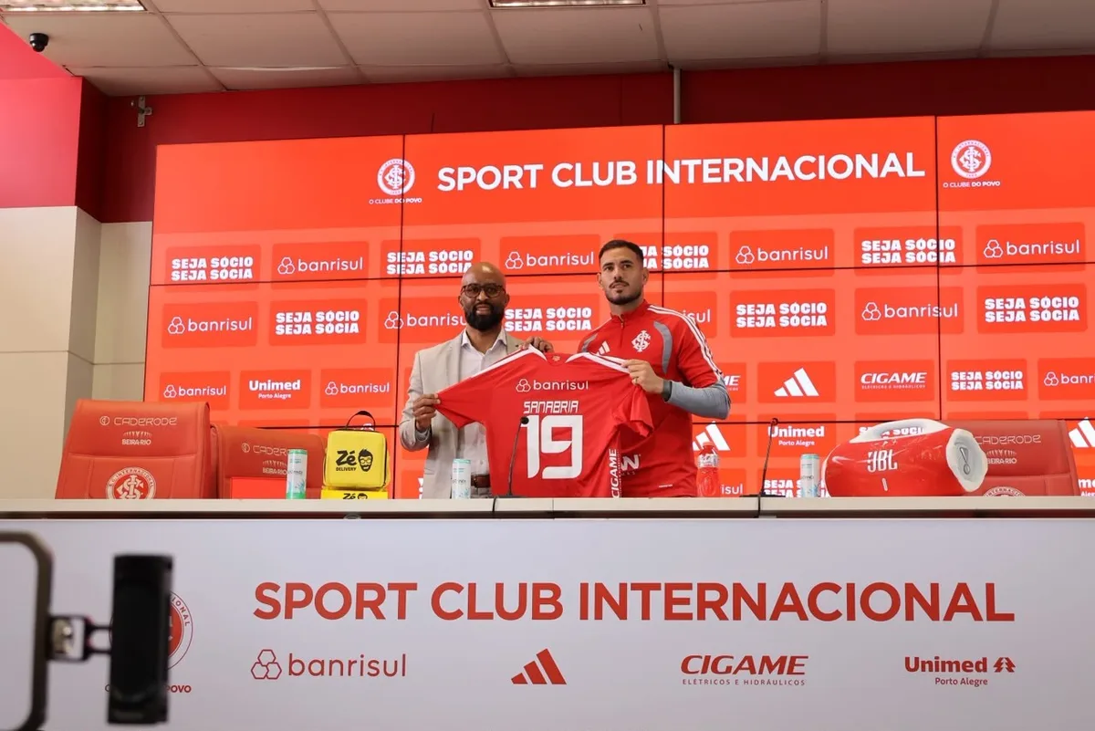 Reforço do Inter, Sanabria entende desconfiança, mas diz: "Preparado para o desafio"