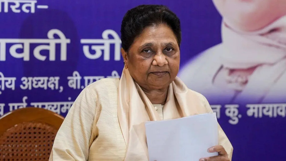 ‘Not working with his own mind’: Mayawati says nephew Akash under Siddharth’s influence