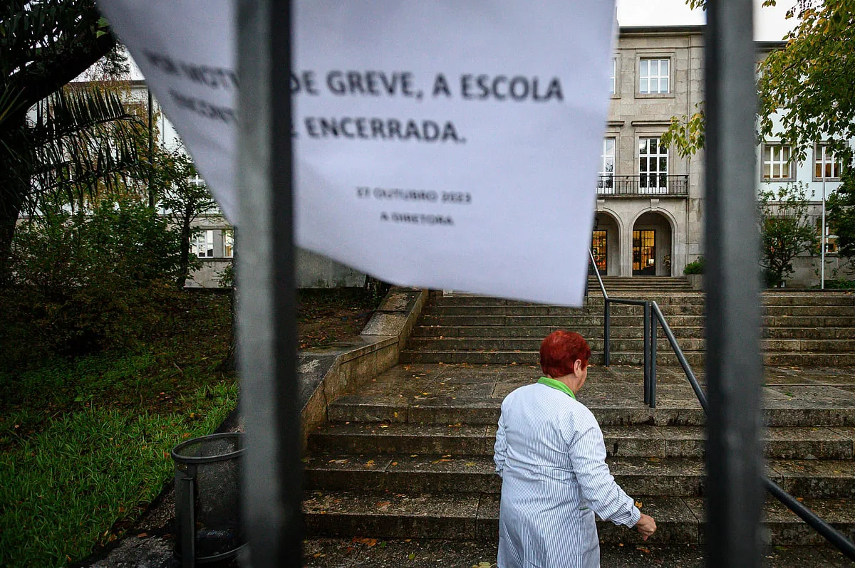 Greve de trabalhadores não docentes fecha escolas em vários distritos