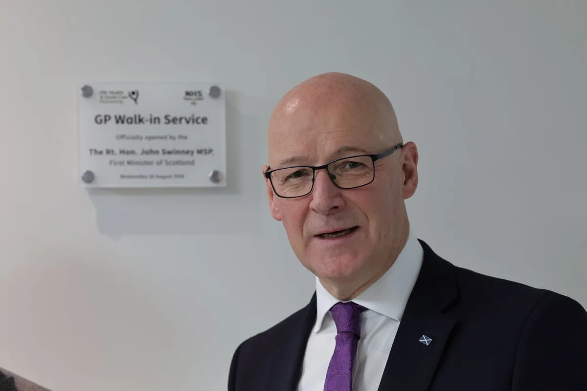 Swinney ‘surprised’ Burnham not coming to Scotland on listening tour