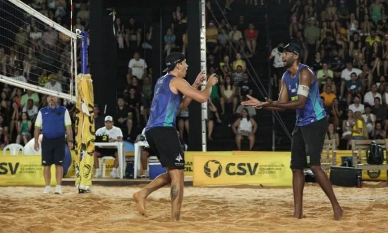 Thâmela e Vic vencem e garantem vaga em Los Angeles 2028 para o Brasil