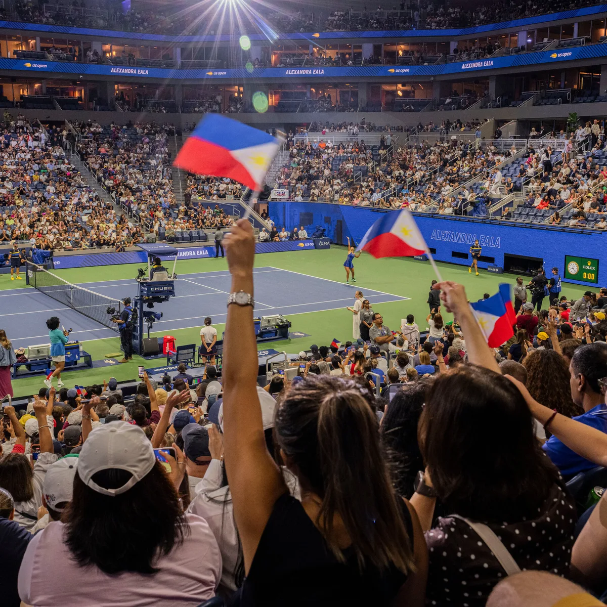 The Filipino Star at the U.S. Open Igniting a Neighborhood in Queens