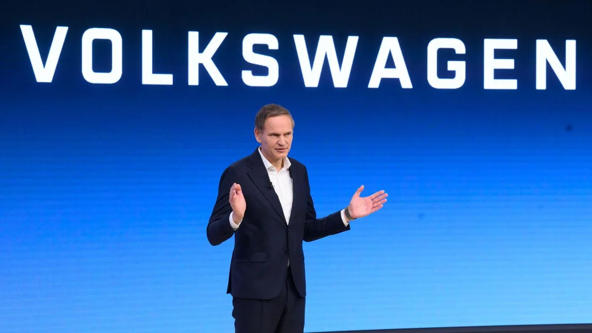 Autoindustrie: VW-Chef fordert bessere Bedingungen für Europas Wirtschaft