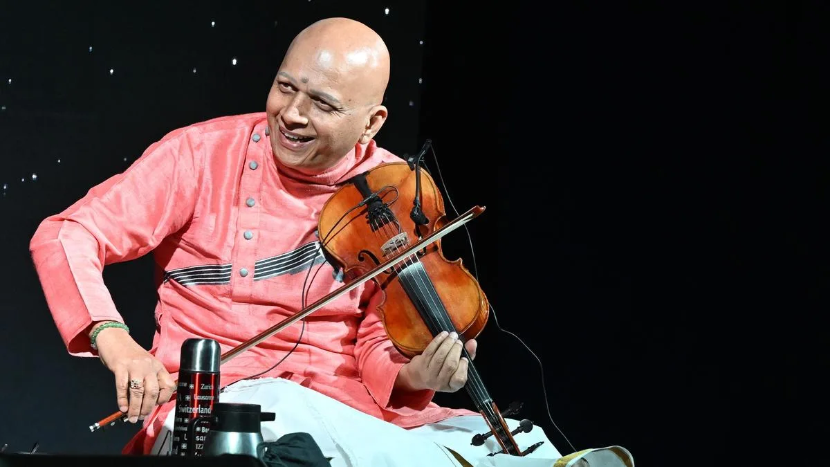 Talapravaham: Kumaresh crafts a violin concert led by rhythm